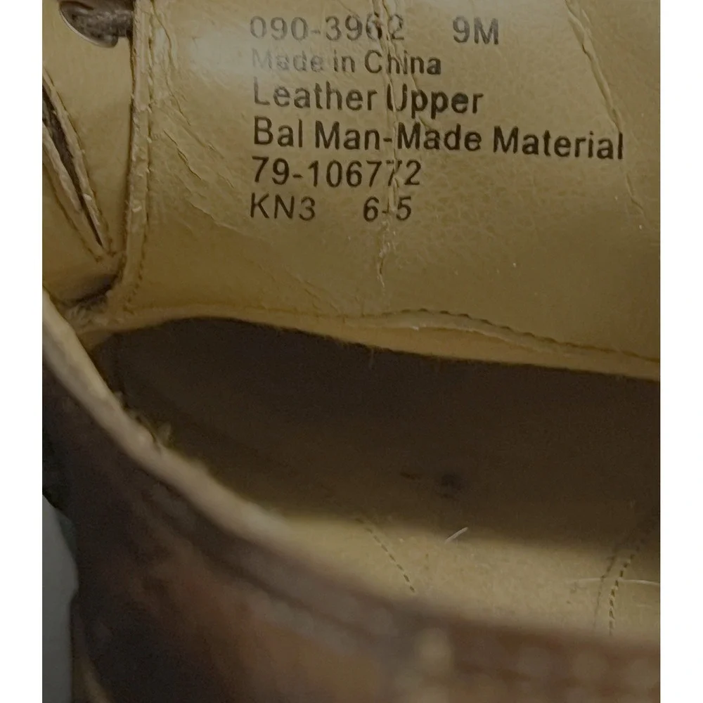 Dockers Stain Defenders Shoes 8 M Brown Leather Upper BlokeCore Dadcore